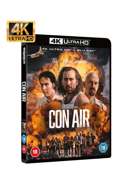 Con Air 4K Ultra HD + Blu-Ray [Region Free] - UK Import
