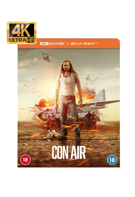 Con Air Limited Edition Steelbook 4K Ultra HD + Blu-Ray [Region Free] - UK Import