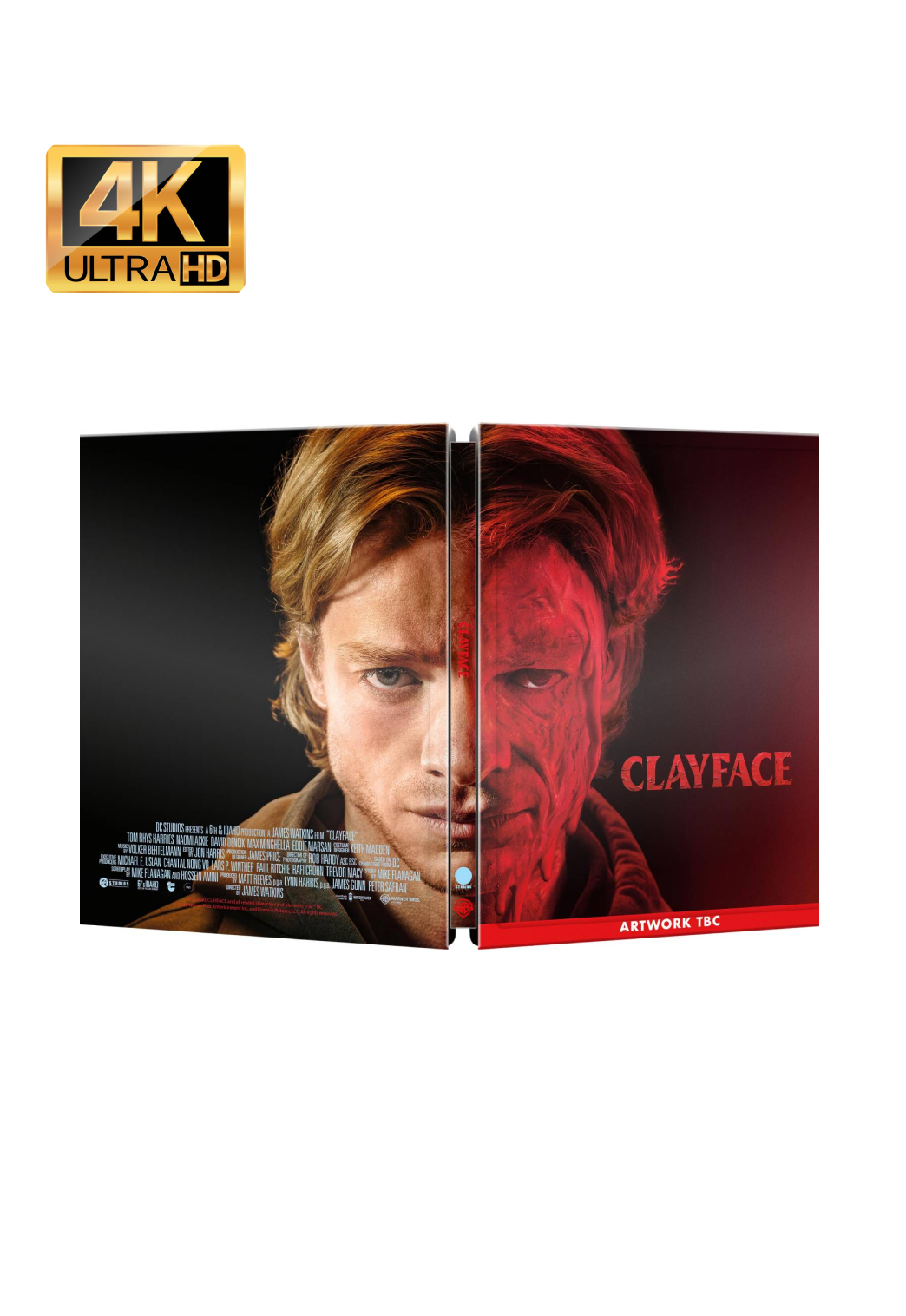 Clayface Limited Edition Steelbook 4K Ultra HD + Blu-Ray - UK Import