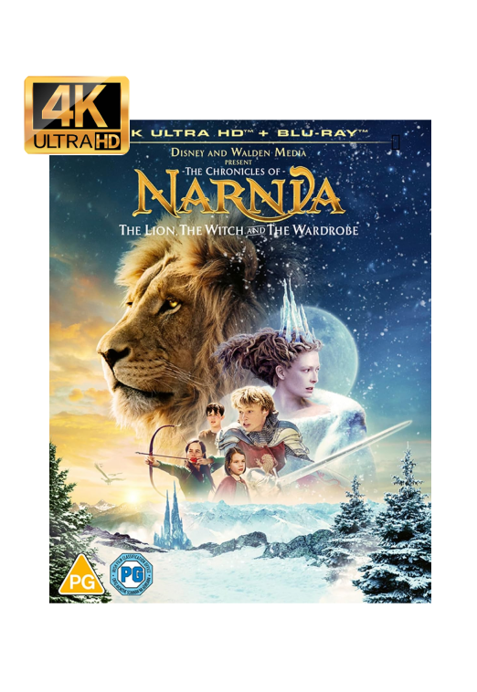 The Chronicles Of Narnia - The Lion, The Witch And The Wardrobe Limited Edition 4K UHD + Blu-ray [Region Free] - UK Import w/slip