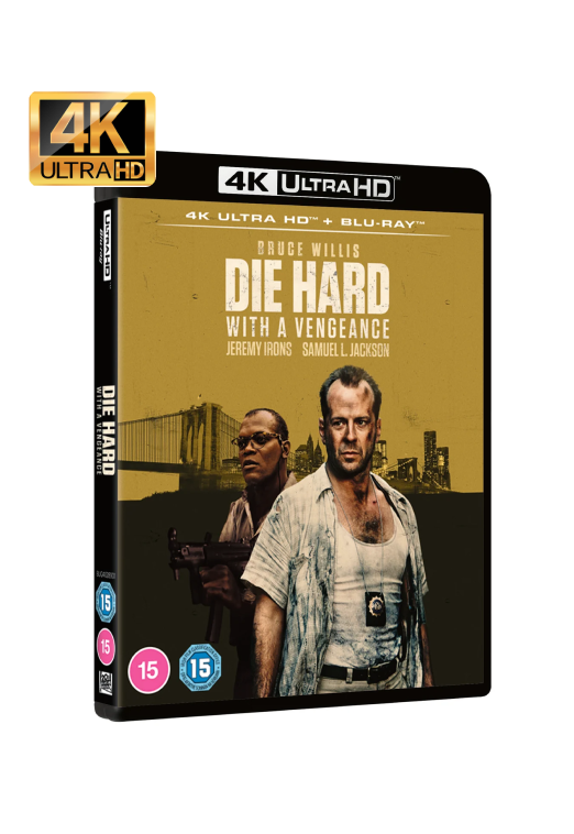 Die Hard 3 - Die Hard With A Vengeance 4K UHD + Blu-ray [Region Free] - UK Import