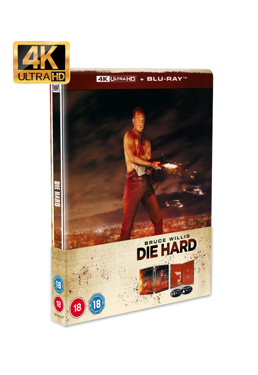 Die Hard Limited Edition Steelbook 4K UHD + Blu-ray [Region Free] - UK Import