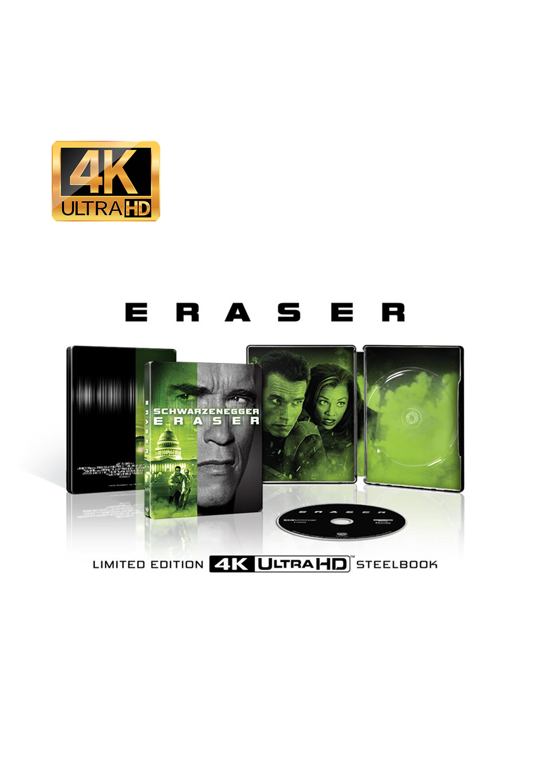 Eraser - 30th Anniversary Edition Steelbook (4K-UHD)