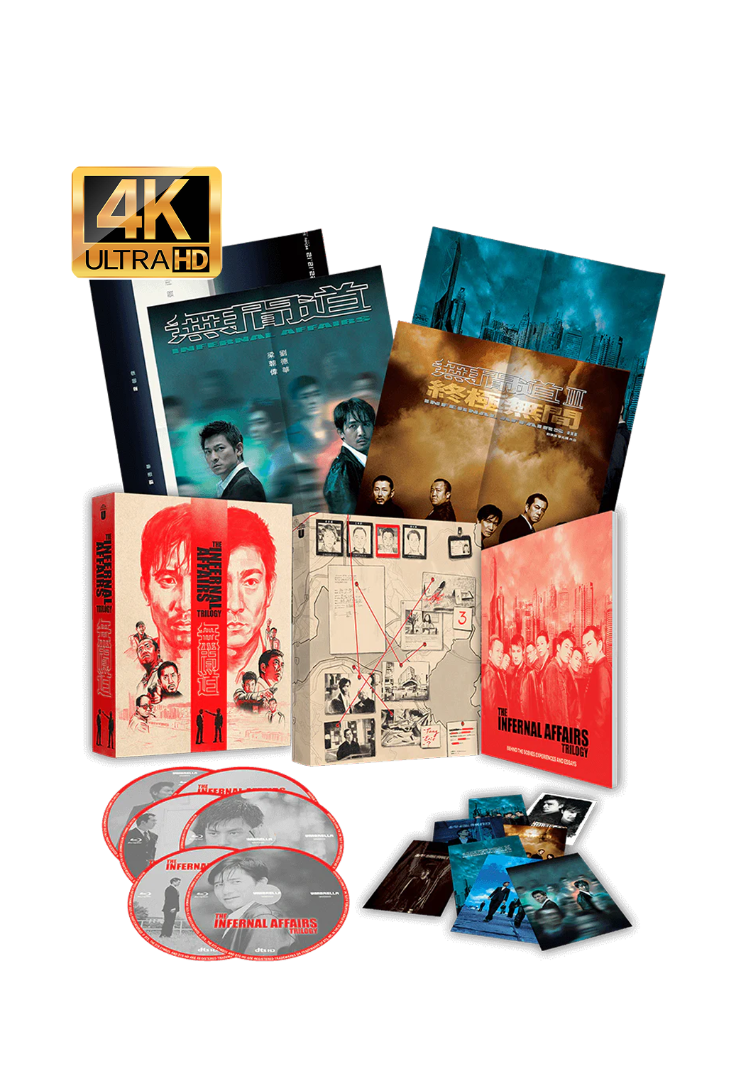 Infernal Affairs Trilogy (Collector's Edition) (4K UHD + Blu-ray)