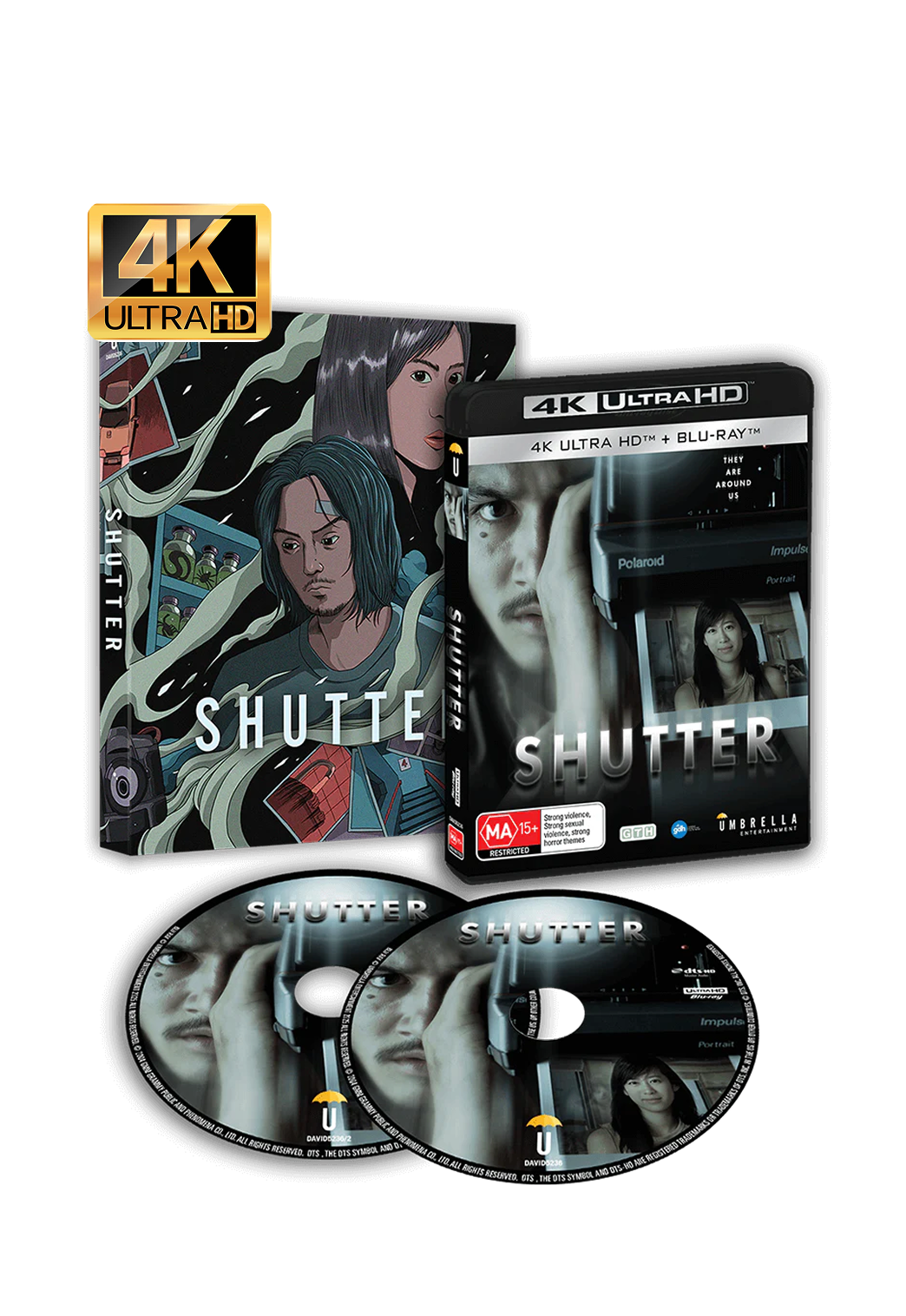 Shutter (4K UHD / Blu-ray) (Limited Edition Slipcase)