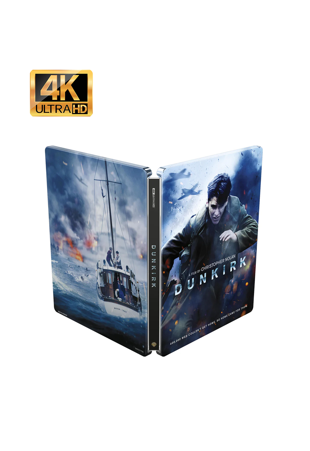 Dunkirk (2017) Limited Edition Steelbook 4K Ultra HD + Blu-Ray 4K UHD