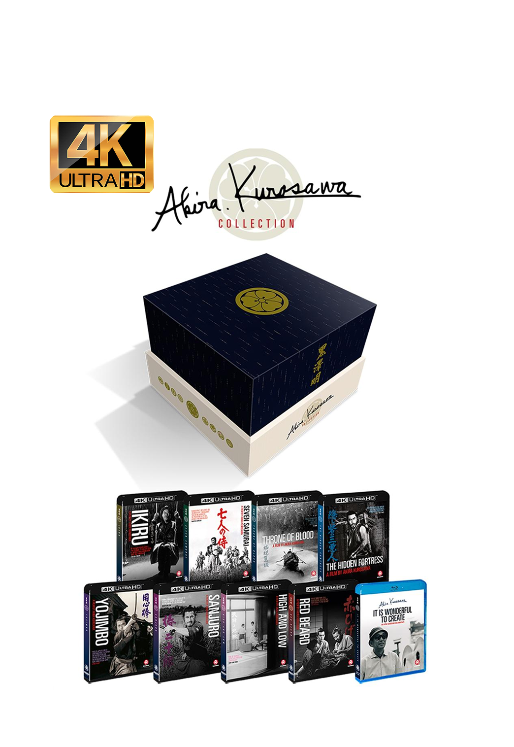 AKIRA KUROSAWA COLLECTION (4K ULTRA HD)