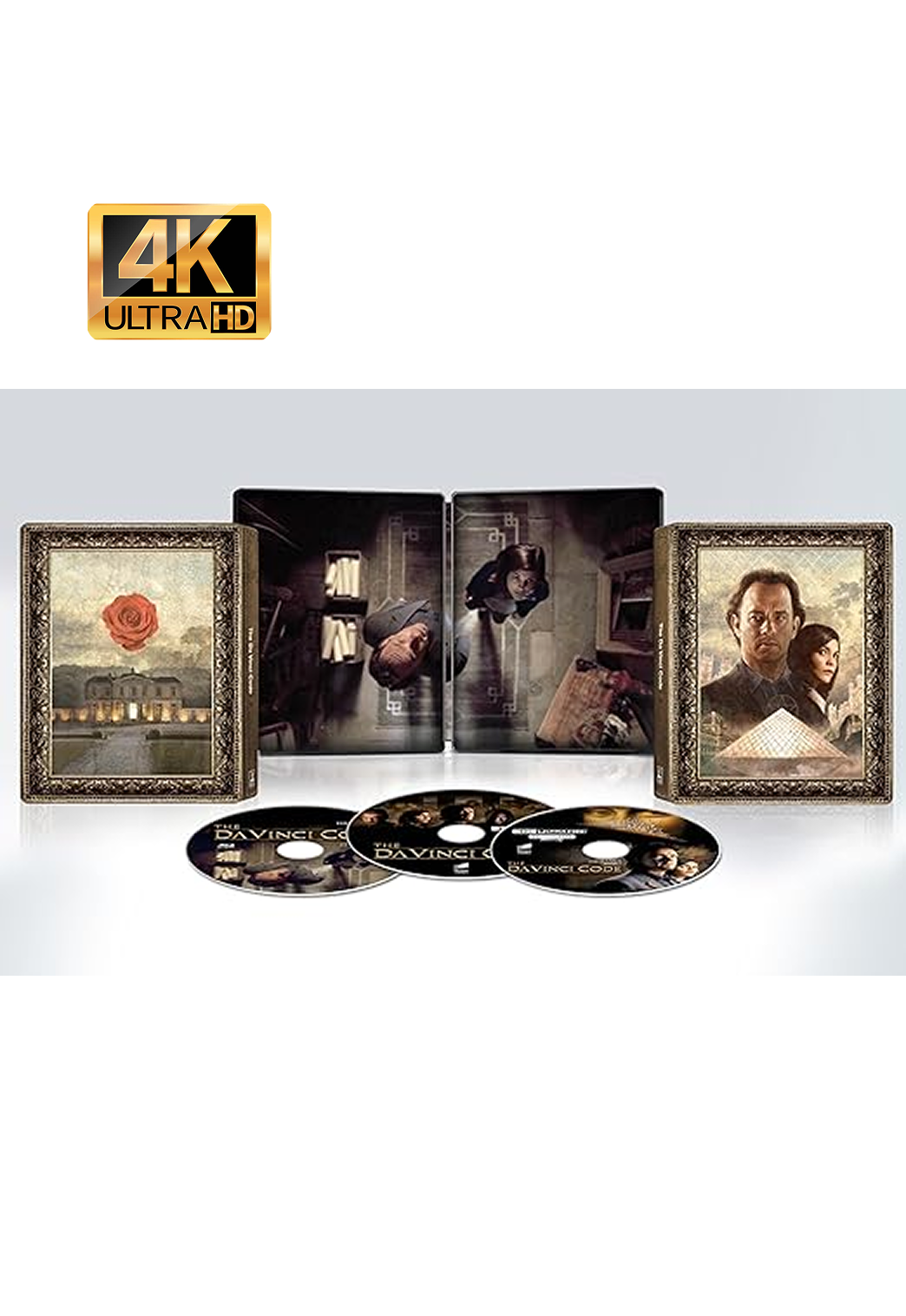 The Da Vinci Code Limited Edition Steelbook 4K Ultra HD + Blu-Ray