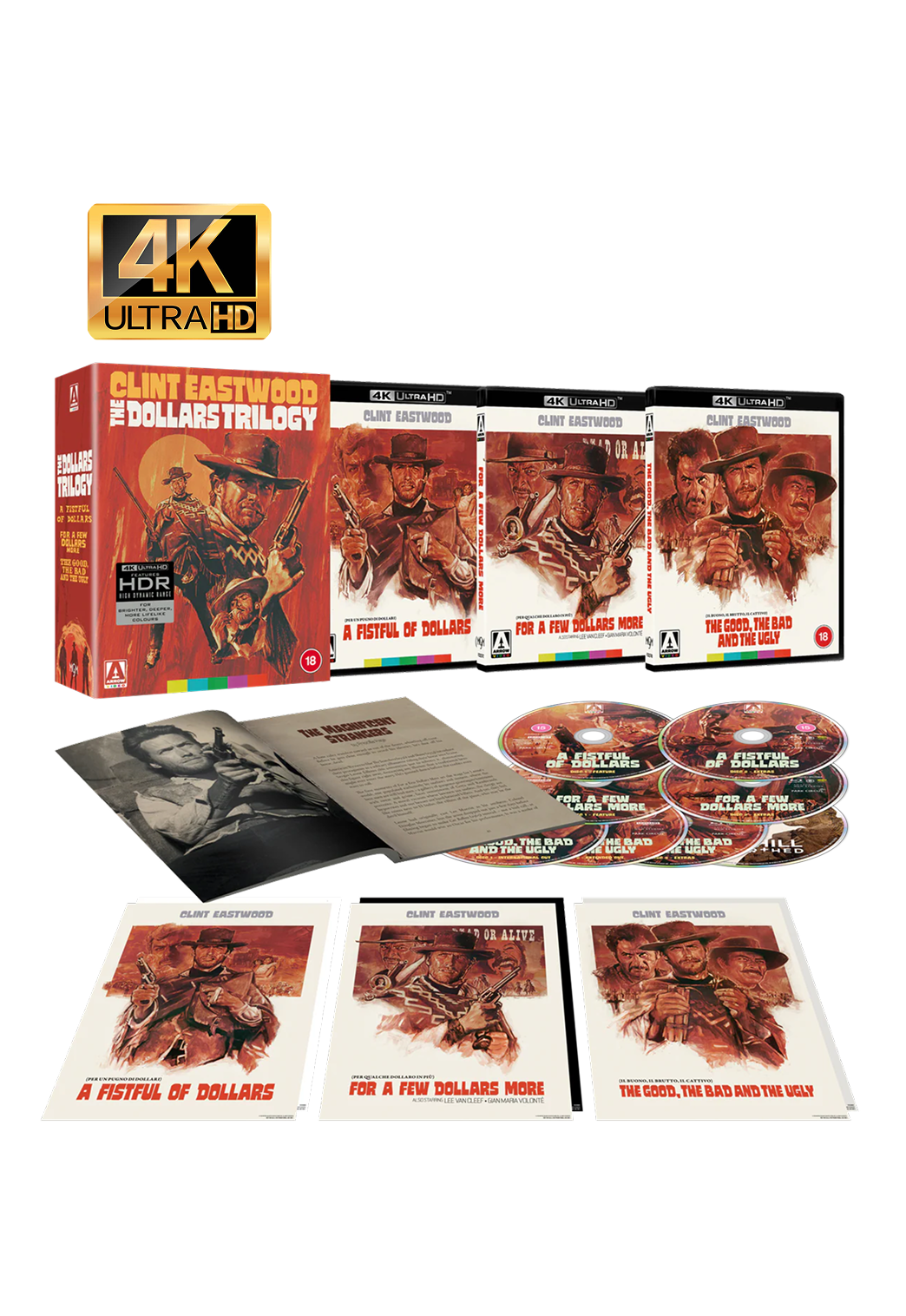 The Dollars Trilogy - Limited Edition 4K UHD