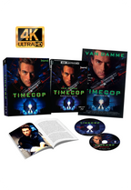 TIMECOP (1994) - 4K UHD + BLU-RAY LIMITED EDITION LENTICULAR HARDCASE + HARDCOVER BOOKLET + POSTER - IMPRINT COLLECTION #587