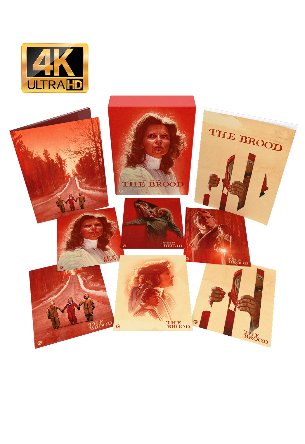 The Brood Limited Edition 4K UHD & Blu-ray Region B - UK Import