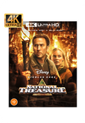 National Treasure 4K Ultra HD + Blu-ray [Region Free] - UK Import