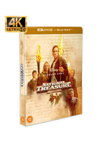 National Treasure Limited Edition Steelbook 4K Ultra HD + Blu-ray [Region Free] - UK Import