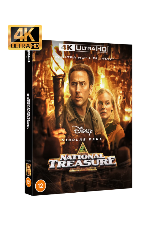 National Treasure 4K Ultra HD + Blu-ray [Region Free] - UK Import