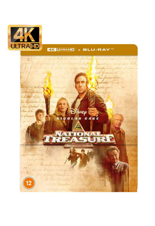National Treasure Limited Edition Steelbook 4K Ultra HD + Blu-ray [Region Free] - UK Import