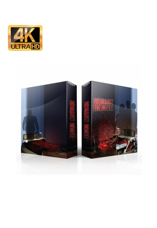 Shallow Grave Limited Collector's Edition Steelbook 4K UHD + Reg B Blu-ray - UK Import