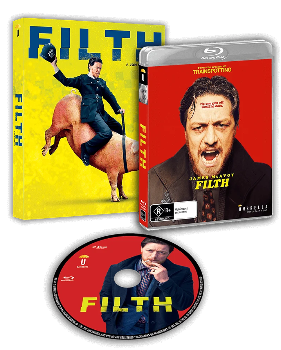 Filth (Blu-ray) – Limited Edition Slipcase